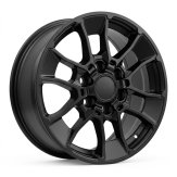 Alu kola Racing Line Y1202, 18x8 6x139.7 ET50, černá matná (zátěžová)