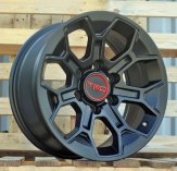 Alu kola Racing Line Y1203, 17x8 6x139.7 ET5, černá matná (zátěžová)
