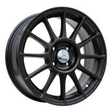 Alu kola Racing Line Y1208, 16x6.5 4x98 ET35, černá matná