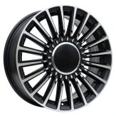 Alu kola Racing Line Y1210, 16x6.5 4x98 ET35, černá matná + leštění