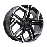 Alu kola Racing Line Y1243, 19x8.5 5x112 ET38, černá + leštění