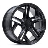 Alu kola Racing Line Y1243, 20x8.5 5x112 ET38, černá matná