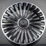 Alu kola Racing Line YF0425, 20x8.5 5x112 ET32, černá + leštění