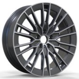 Alu kola Racing Line YF0427, 19x8.5 5x112 ET35.5, černá + leštění