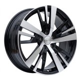 Alu kola Racing Line YF0448, 18x7.5 5x108 ET49, černá + leštění
