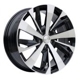Alu kola Racing Line YF0449, 19x7.5 5x108 ET42, černá + leštění