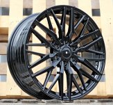 Alu kola Racing Line YF0453, 18x8 6x120 ET48, černá lesklá (zátěžová)