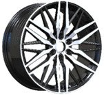 Alu kola Racing Line YF0453, 18x8 6x120 ET48, černá + leštění