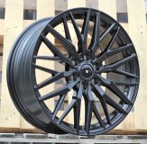 Alu kola Racing Line YF0453, 19x8 6x120 ET48, černá matná (zátěžová)