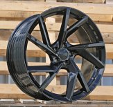 Alu kola Racing Line YF5709, 20x8.5 5x108 ET40, černá lesklá (zátěžová)