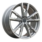 Alu kola Racing Line YF5710, 19x8 5x112 ET46, šedivá + leštění