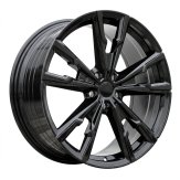Alu kola Racing Line YF5710, 20x8 5x112 ET46, černá lesklá