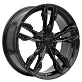 Alu kola Racing Line YF5718, 19x7.5 5x112 ET32, černá lesklá