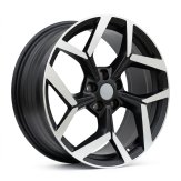 Alu kola Racing Line YF5729, 18x8 5x108 ET47.5, černá matná + leštění (zátěžová)