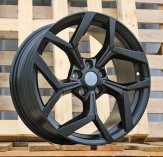 Alu kola Racing Line YF5729, 18x8 5x108 ET47.5, černá matná (zátěžová)