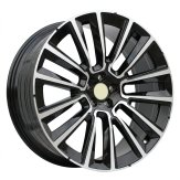 Alu kola Racing Line YF7076, 19x8 5x108 ET42.5, černá + leštění (zátěžová)
