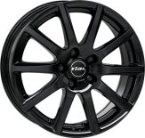 Alu kola RIAL MILANO, 17x7 5x100 ET40, černá lesklá