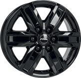 Alu kola RIAL TRANSPORTER 6, 16x6.5 6x130 ET62, černá lesklá (zátěžová)