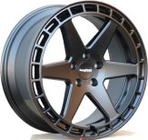 Alu kola SUPER METAL CHARGER, 20x9 5x120 ET45, šedivá matná (zátěžová)