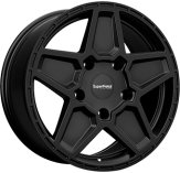 Alu kola SUPER METAL ROCKET, 18x8 5x160 ET45, černá matná (zátěžová)