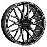Alu kola SUPER METAL VANE, 20x9 5x120 ET45, černá lesklá + leštění (zátěžová)