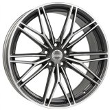 Alu kola TecnoMagnesio MOTORSPORT, 20x8 5x112 ET35, šedivá + leštění
