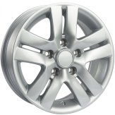 Alu kola VELGEN TR-5, 14x6 5x112 ET30, stříbrná (zátěžová)