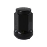 Matice na originální kola Honda M12x1,5 černá, koule R12, klíč 19, výška 35 mm, uzavřená