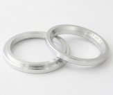 Vymezovací kroužky vněj. průměr 67,1 - 66,1 mm hliník, přesah kužele 2mm