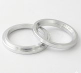 Vymezovací kroužky vněj. průměr 67,1 - 66,1 mm hliník, přesah kužele 2mm