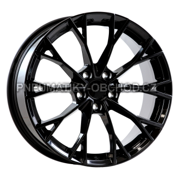 Alu kola AGT 18283, 18x8 5x112 ET42, černá lesklá