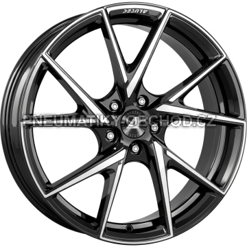 Alu kola ALUTEC ADX.01, 18x7.5 4x100 ET45, černá lesklá + leštění