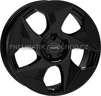 Alu kola ALUTEC SOLAR, 19x8 5x112 ET49, černá lesklá (zátěžová)