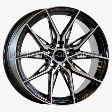 Alu kola Arceo 19177, 19x8.5 5x112 ET35, černá + leštění
