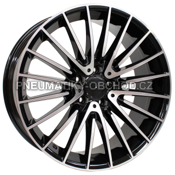 Alu kola Arceo DY1079, 19x8 5x112 ET40, černá + leštění