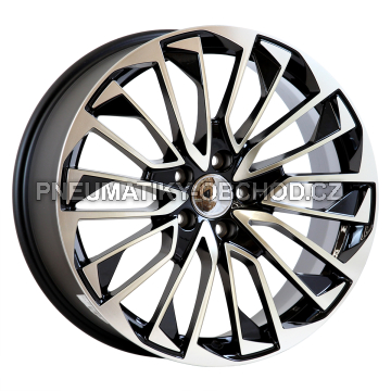 Alu kola Arceo DY1519, 19x8.5 5x112 ET40, černá + leštění