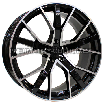 Alu kola Arceo DY839, 19x8.5 5x112 ET40, černá + leštění