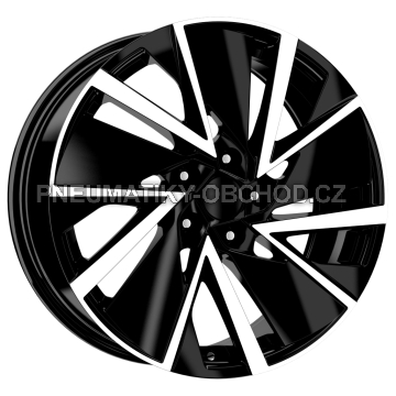 Alu kola Arceo DY858, 18x8 5x112 ET45, černá + leštění