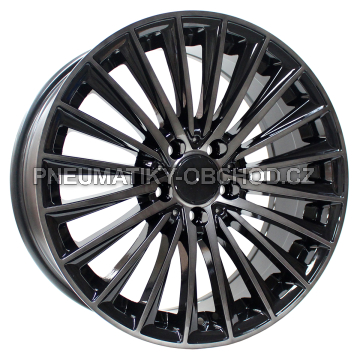 Alu kola Arceo DY988, 18x8 5x112 ET40, černá lesklá (zátěžová)