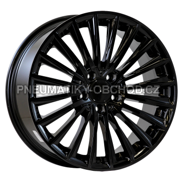 Alu kola Arceo DY988, 18x8 5x112 ET40, černá lesklá (zátěžová)
