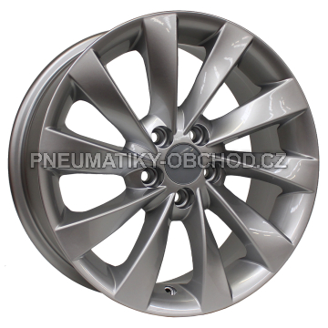 Alu kola Arceo W018, 18x8 5x112 ET45, stříbrná
