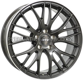 Alu kola ATS PERFEKTION, 19x8.5 5x114.3 ET40, černá matná + leštěný límec