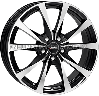 Alu kola AUTEC BRIXEN, 19x8 5x112 ET40, černá lesklá + leštění (zátěžová)
