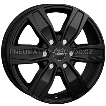 Alu kola AUTEC QUANTRO, 16x6.5 6x130 ET62, černá matná (zátěžová)