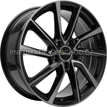 Alu kola AVUS VELGEN AC-518, 19x8 5x114.3 ET40, černá lesklá
