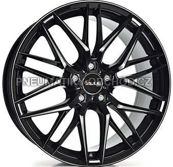 Alu kola AVUS VELGEN AF19, 18x8 5x112 ET45, černá lesklá
