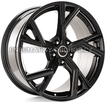 Alu kola AVUS VELGEN AF20, 18x8 5x112 ET48, černá lesklá