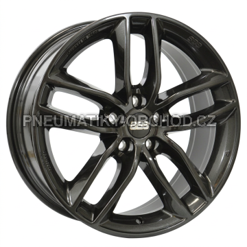 Alu kola BBS SX, 18x8 5x112 ET44, černá lesklá