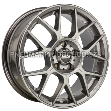 Alu kola BBS XR, 18x8 5x108 ET42, šedivá