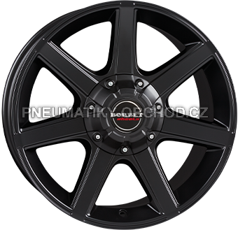 Alu kola BORBET CWE, 17x8 5x139.7 ET10, černá matná (zátěžová)